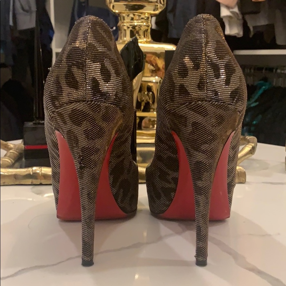 Very Prive Lame Christian Louboutin 120mm
